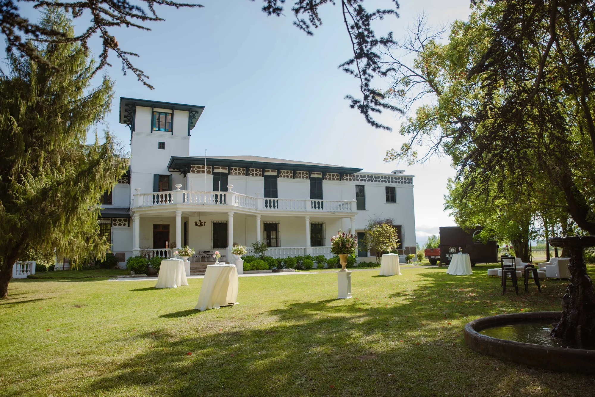 Casona Verona vista desde su parque